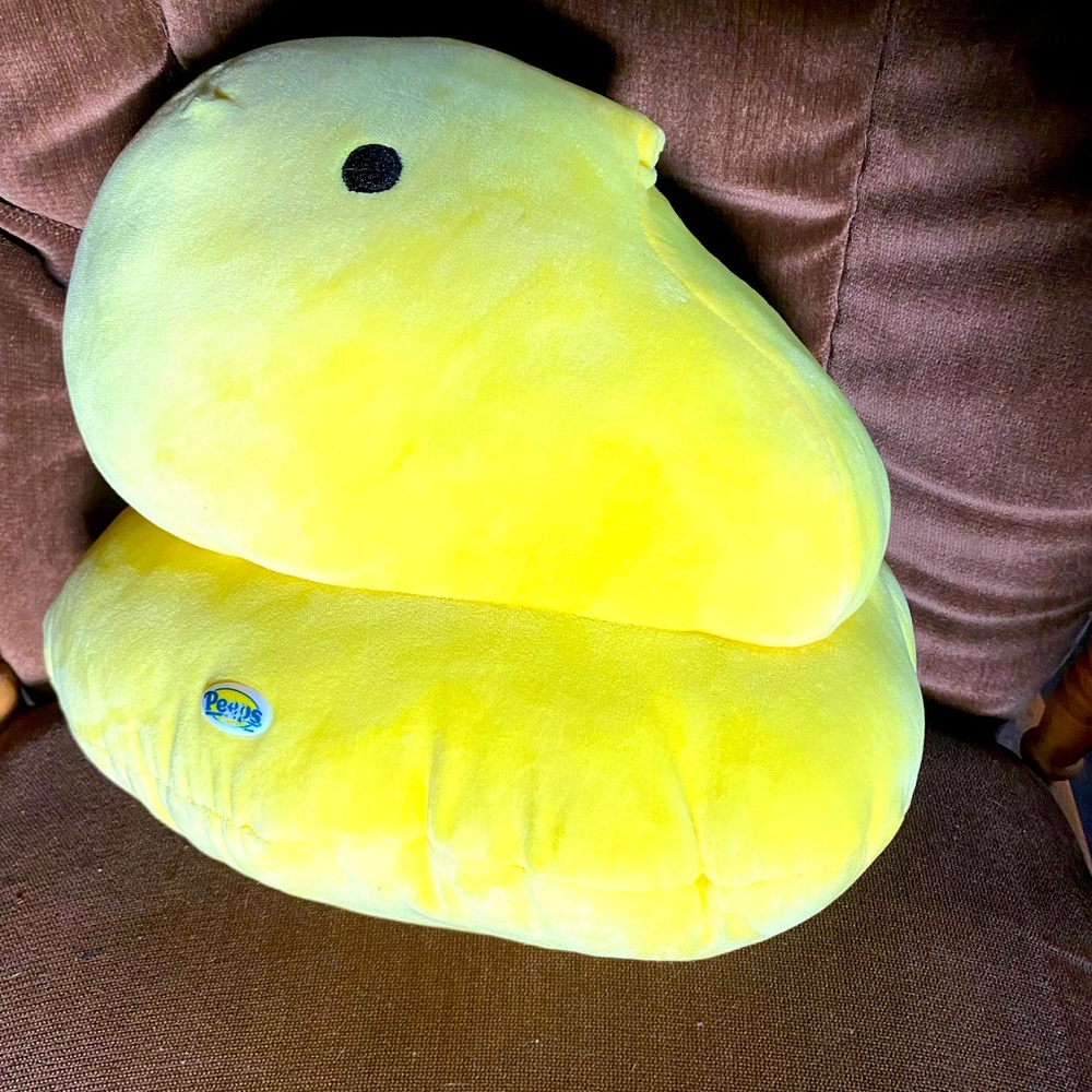 Peeps Pillow Novelty Squishmallow-like Plush